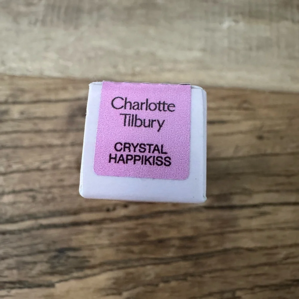 NEW IN BOX Charlotte Tilbury Hyaluronic Hapikiss Cokor Balm ~ Crystal Happikiss